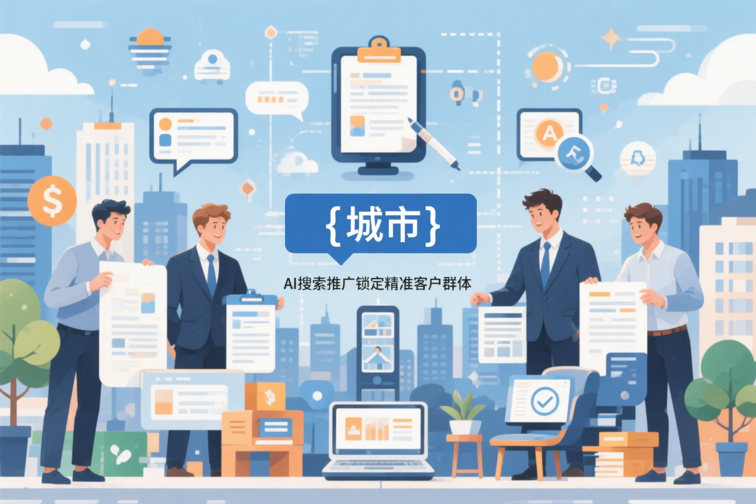 舟山公司如何用AI搜索推广锁定精准客户群体
