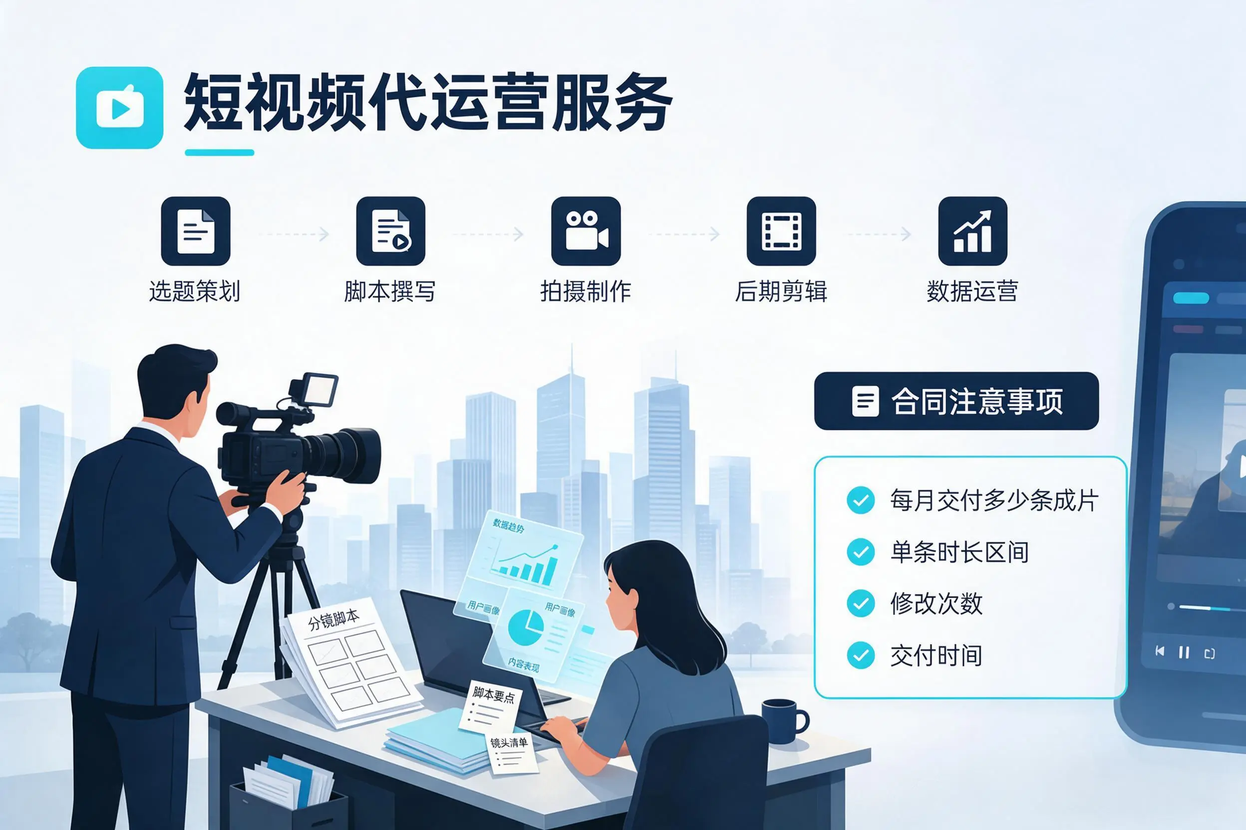 短视频代运营包含哪些服务?舟山企业常见问题科普