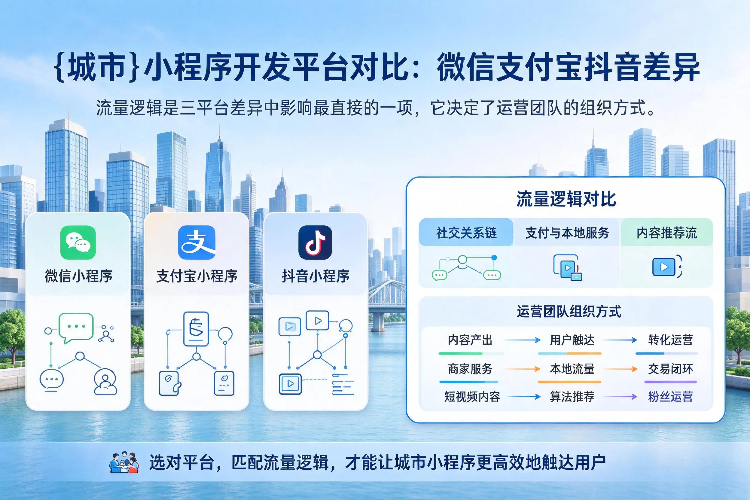 舟山小程序开发平台对比:微信支付宝抖音差异